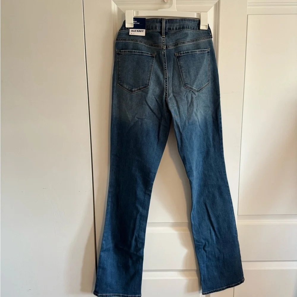 Old Navy Blue Straight Leg Denim Jeans